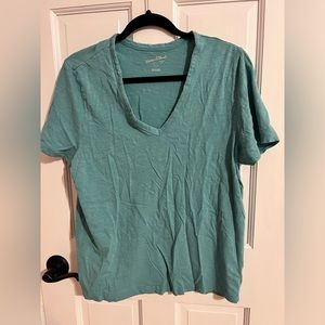 Teal shirt